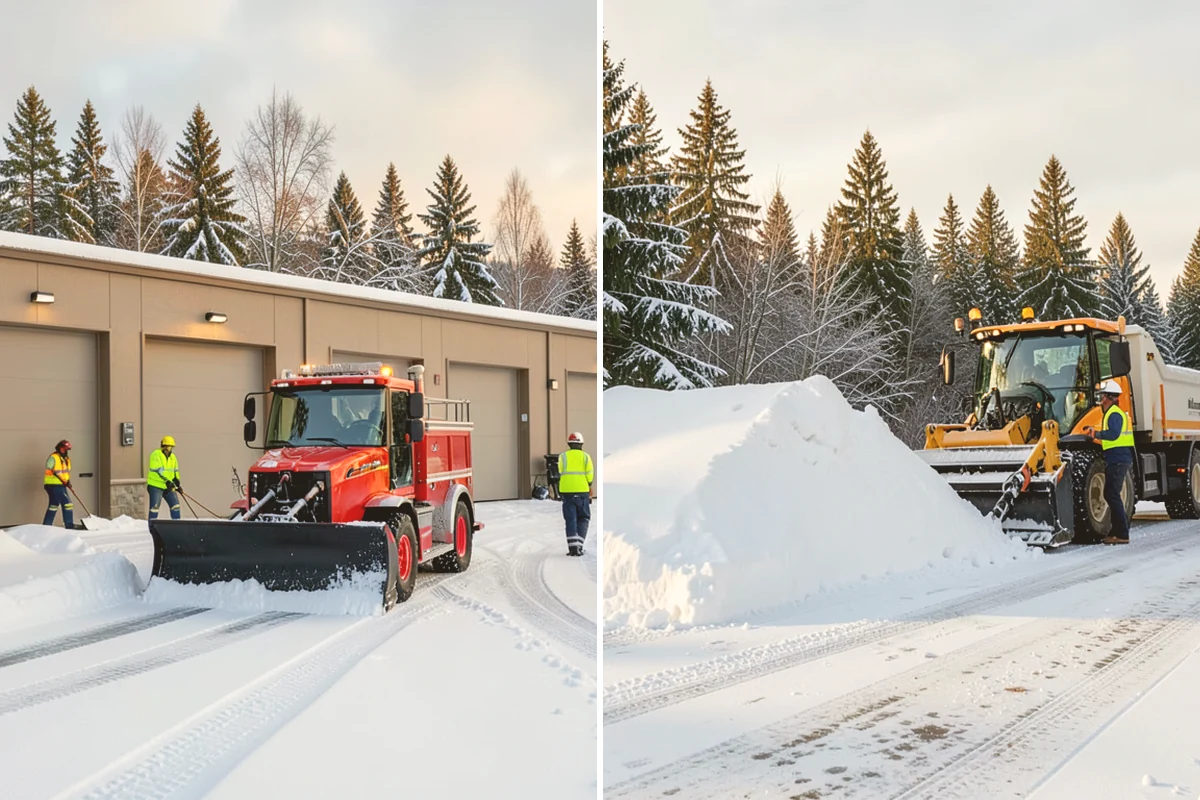 Trigger-Depth Snow Removal in Stanwood, Snohomish County, WA - Set trigger depths for each property zone