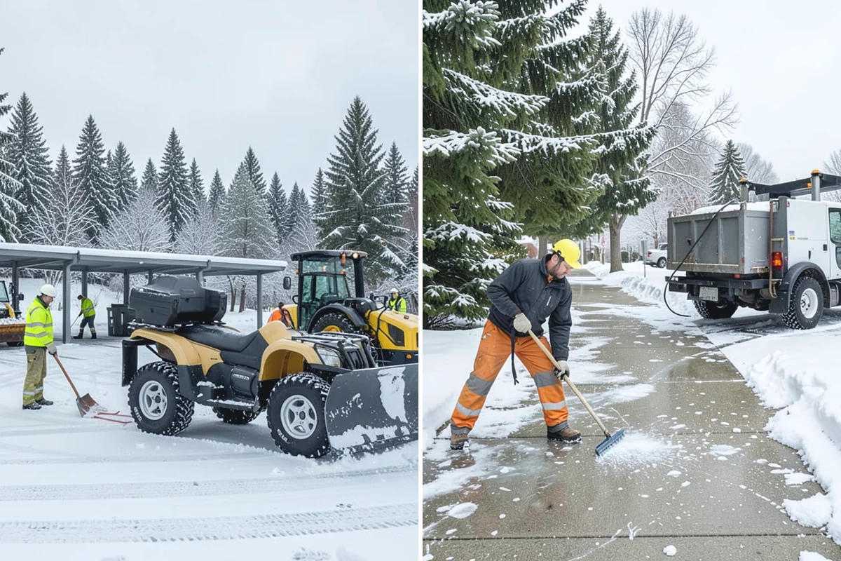 Trigger-Depth Snow Removal in Sumner, Pierce County, WA - Set trigger depths for each property zone