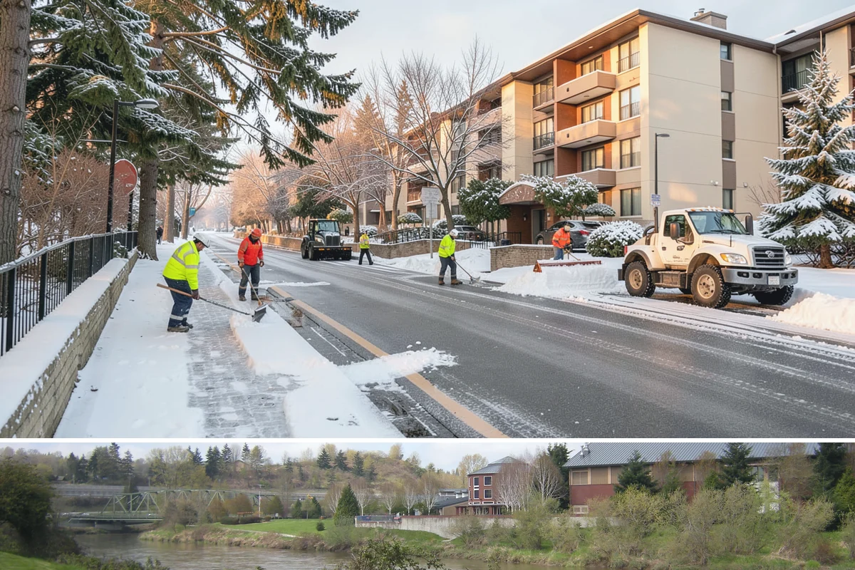 Trigger-Depth Snow Removal in Tukwila, King County, WA - Active all winter, mobilizing whenever accumulation reaches your set depth during any storm.