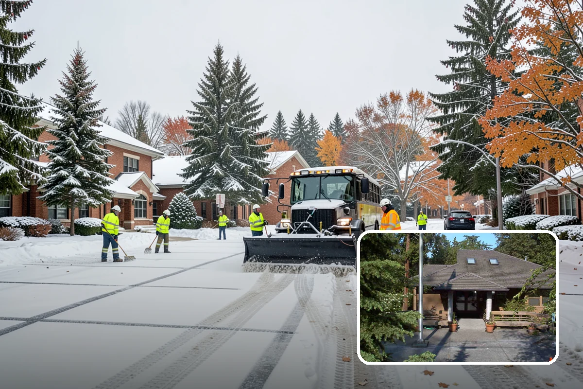 Trigger-Depth Snow Removal in Yarrow Point, King County, WA - Starts service at a precise, agreed depth