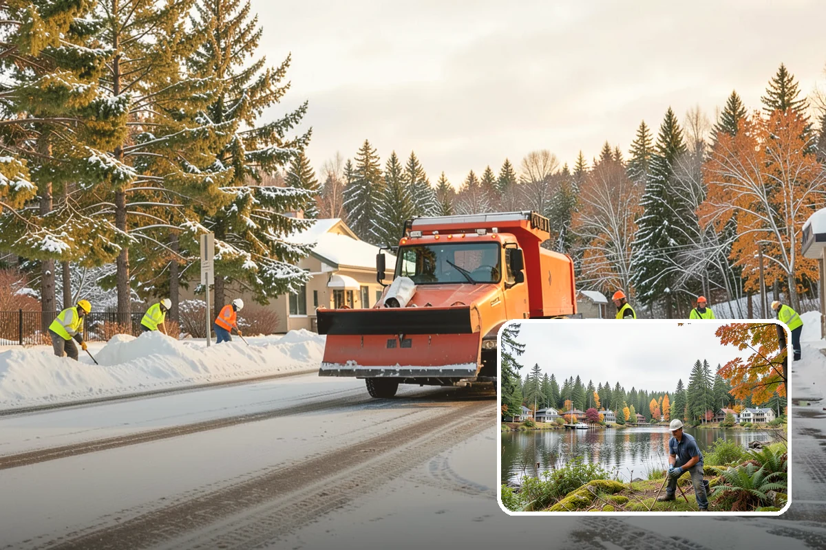 Unlimited Seasonal Service in La Conner, Skagit County, WA - Covers unlimited clearings for one price