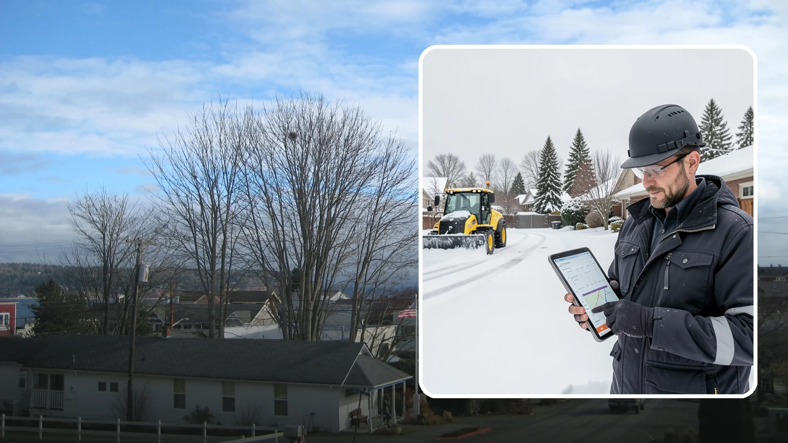 Unlimited Seasonal Service in Langley, Island County, WA - We offer unlimited clearings for one seasonal price so heavy Western Washington winters never raise your snow bill.