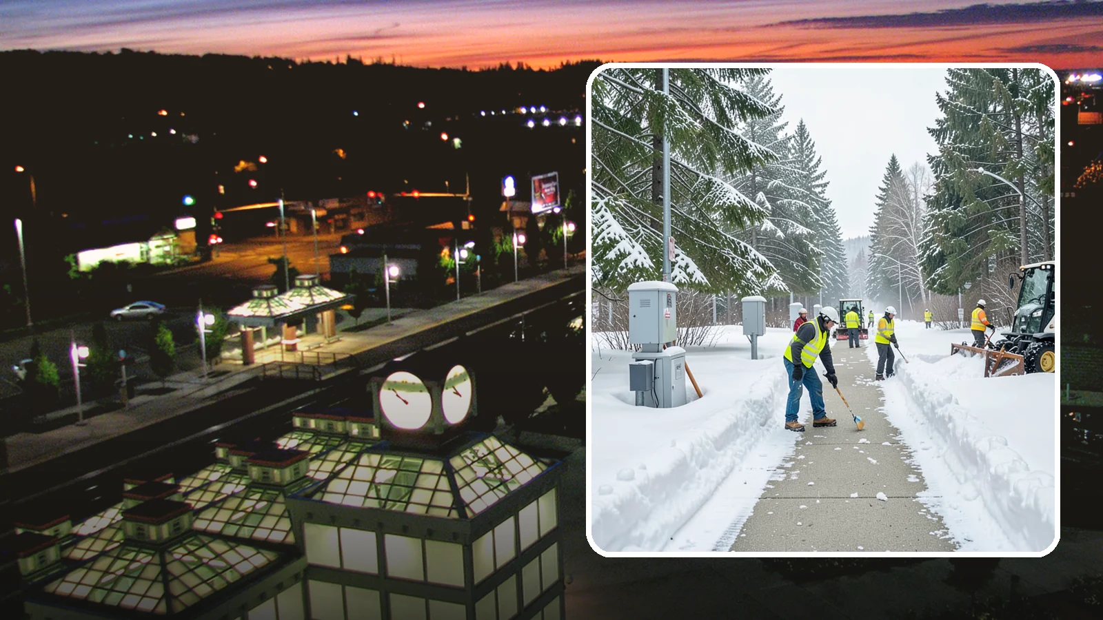 Utility Access Clearing in Auburn, King County, WA - We clear snow from utility panels, meters, shutoffs, and vaults so crews can reach critical systems in any Western Washington...
