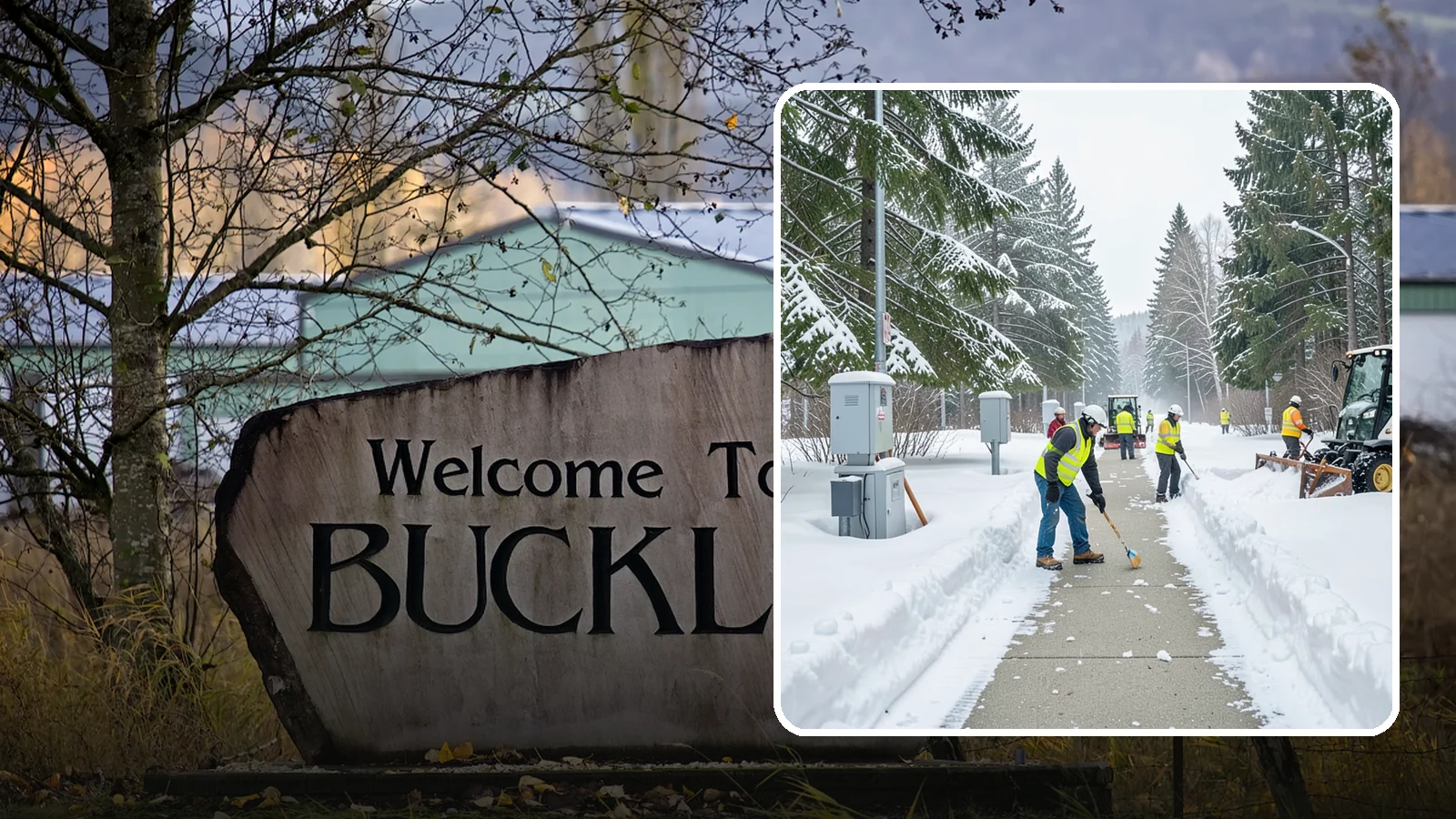 Utility Access Clearing in Buckley, Pierce County, WA - We clear snow from utility panels, meters, shutoffs, and vaults so crews can reach critical systems in any Western Washington...