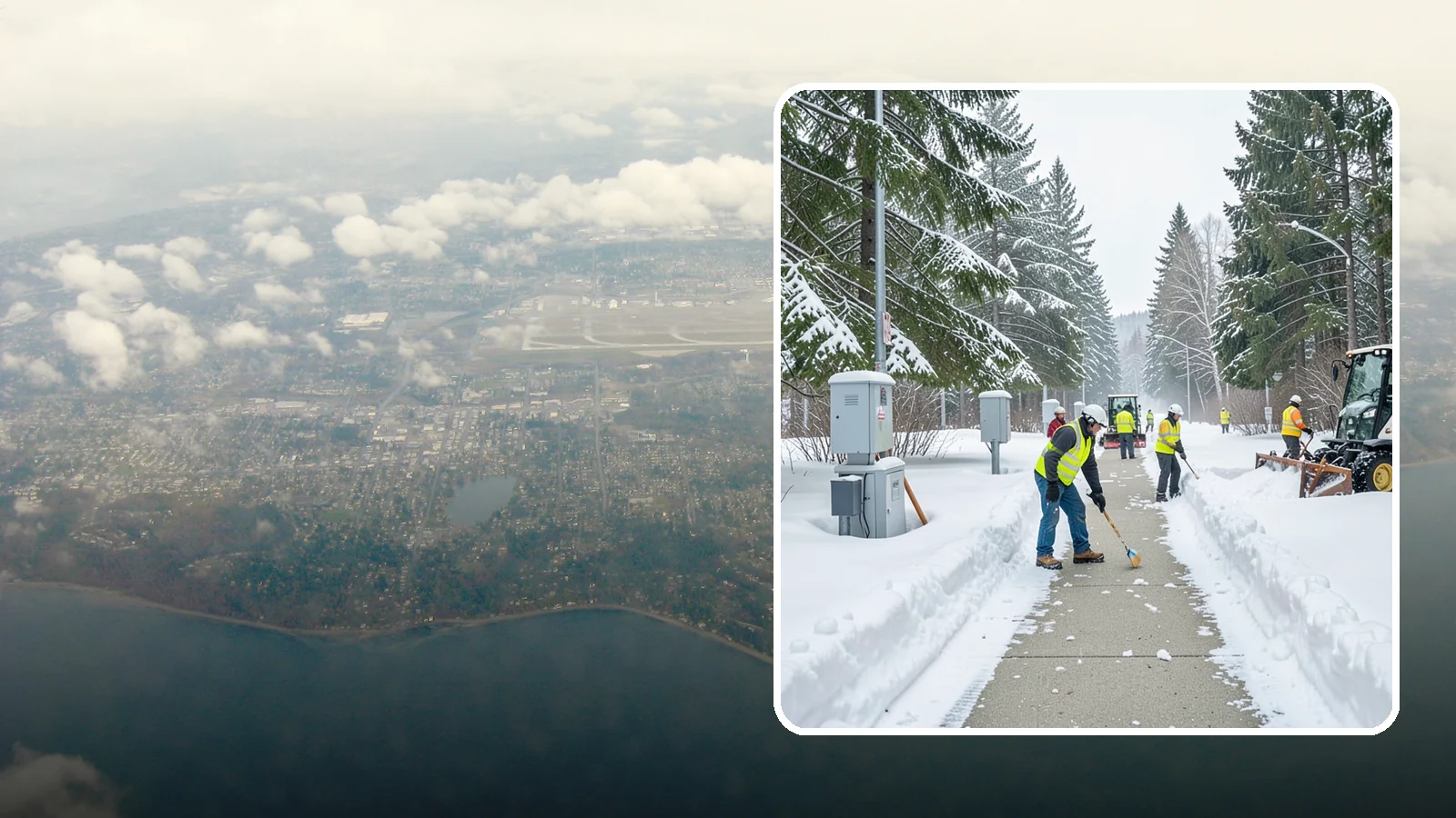 Utility Access Clearing in Burien, King County, WA - We clear snow from utility panels, meters, shutoffs, and vaults so crews can reach critical systems in any Western Washington...