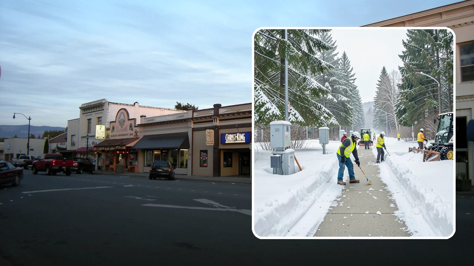 Utility Access Clearing in Burlington, Skagit County, WA - We clear snow from utility panels, meters, shutoffs, and vaults so crews can reach critical systems in any Western Washington...