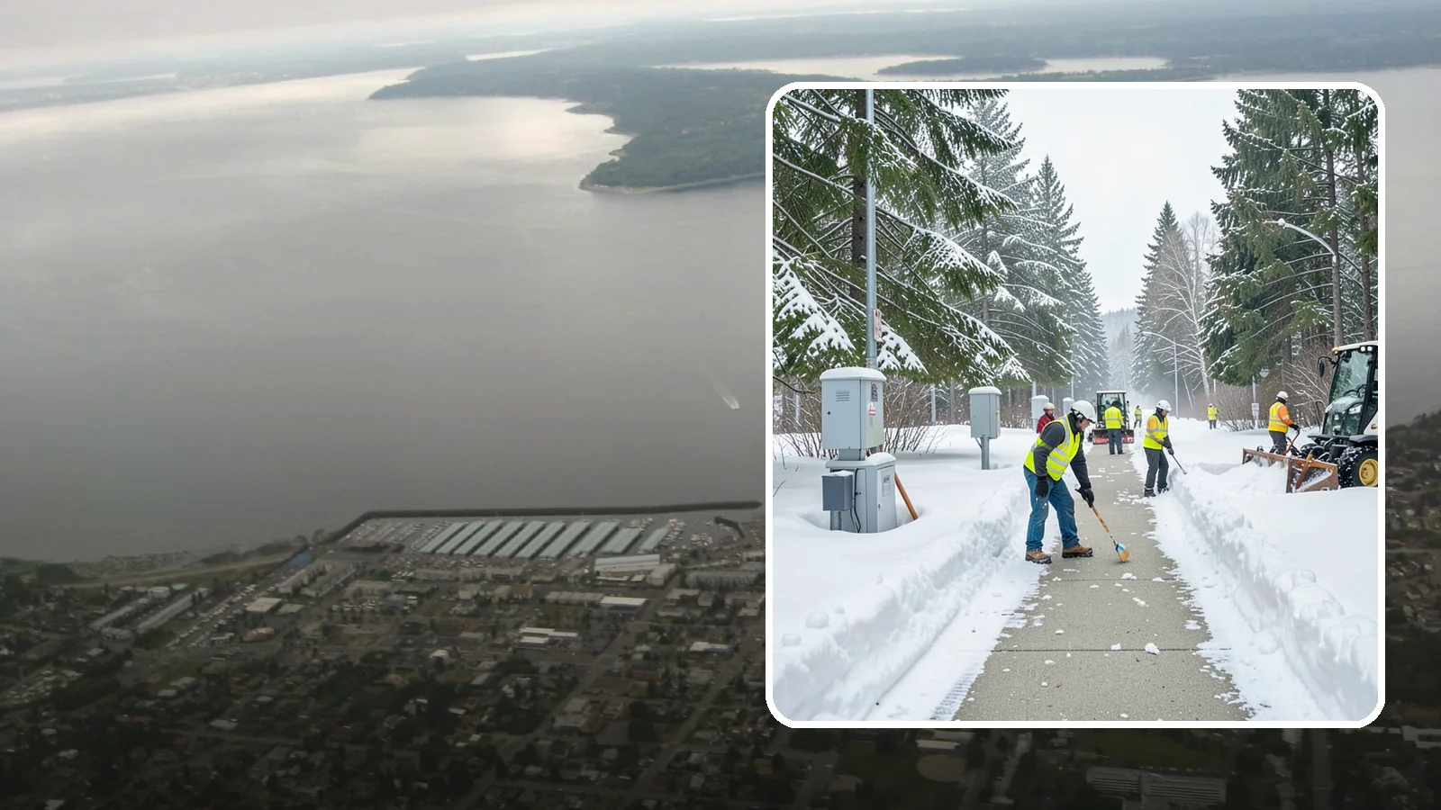 Utility Access Clearing in Des Moines, King County, WA - We clear snow from utility panels, meters, shutoffs, and vaults so crews can reach critical systems in any Western Washington...