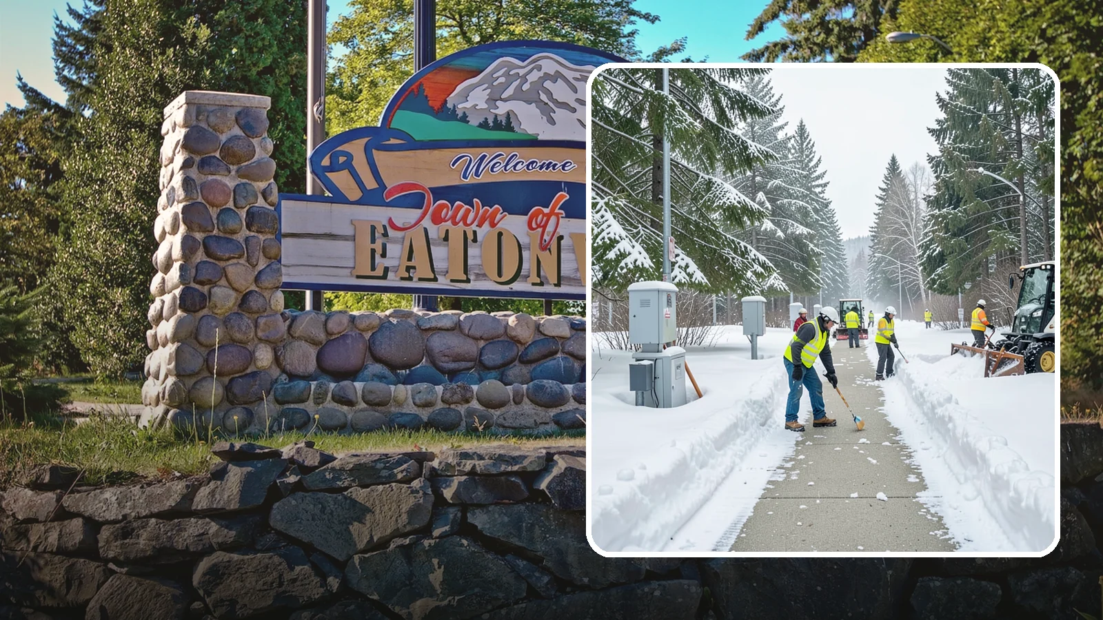 Utility Access Clearing in Eatonville, Pierce County, WA - We clear snow from utility panels, meters, shutoffs, and vaults so crews can reach critical systems in any Western Washington...