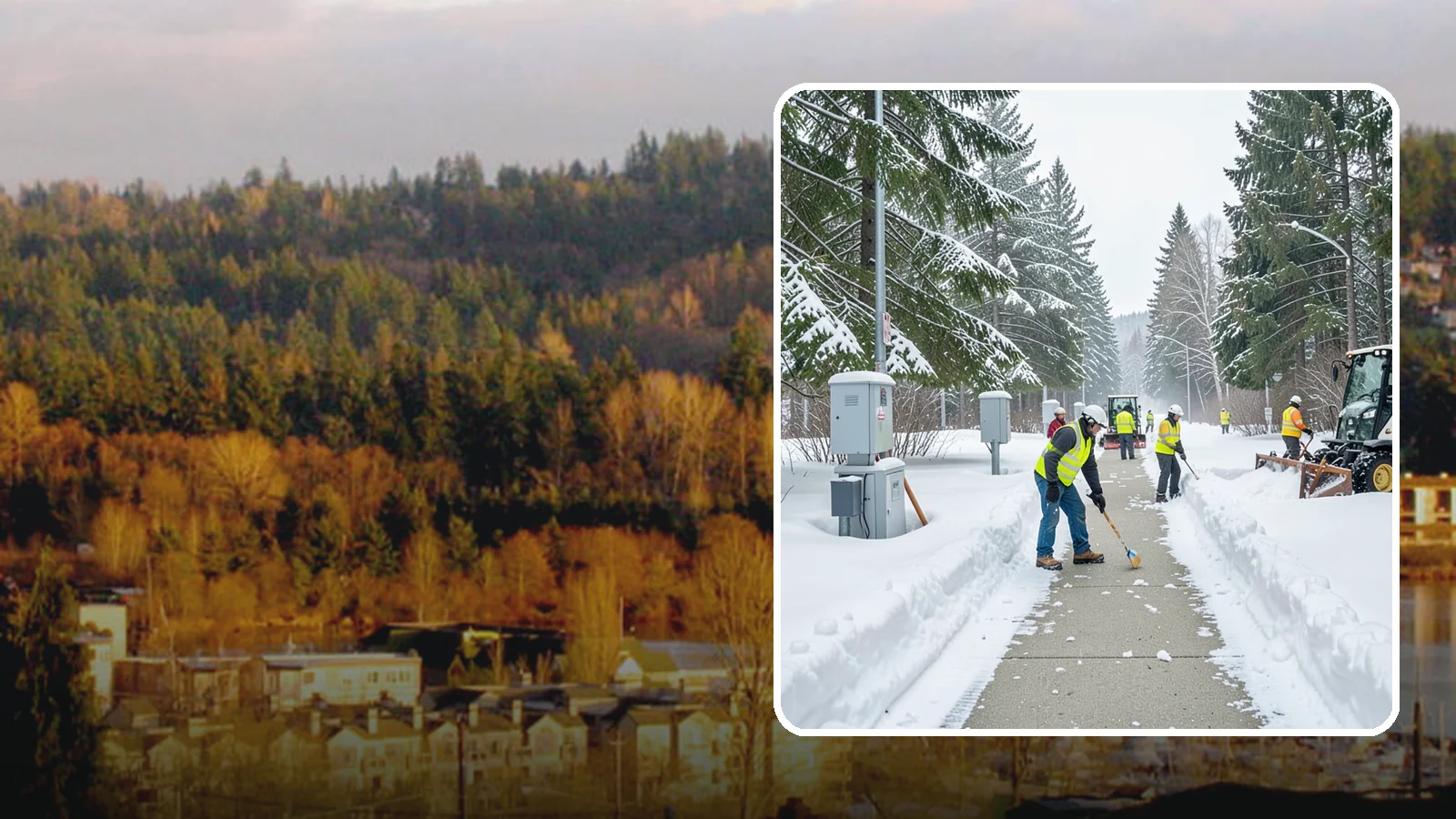 Utility Access Clearing in Kenmore, King County, WA - We clear snow from utility panels, meters, shutoffs, and vaults so crews can reach critical systems in any Western Washington...