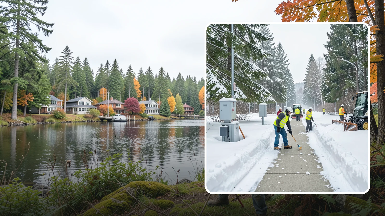 Utility Access Clearing in La Conner, Skagit County, WA - We clear snow from utility panels, meters, shutoffs, and vaults so crews can reach critical systems in any Western Washington...