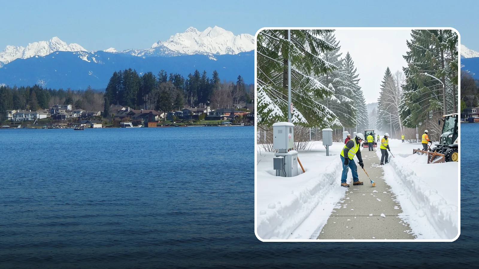 Utility Access Clearing in Lake Stevens, Snohomish County, WA - We clear snow from utility panels, meters, shutoffs, and vaults so crews can reach critical systems in any Western Washington...