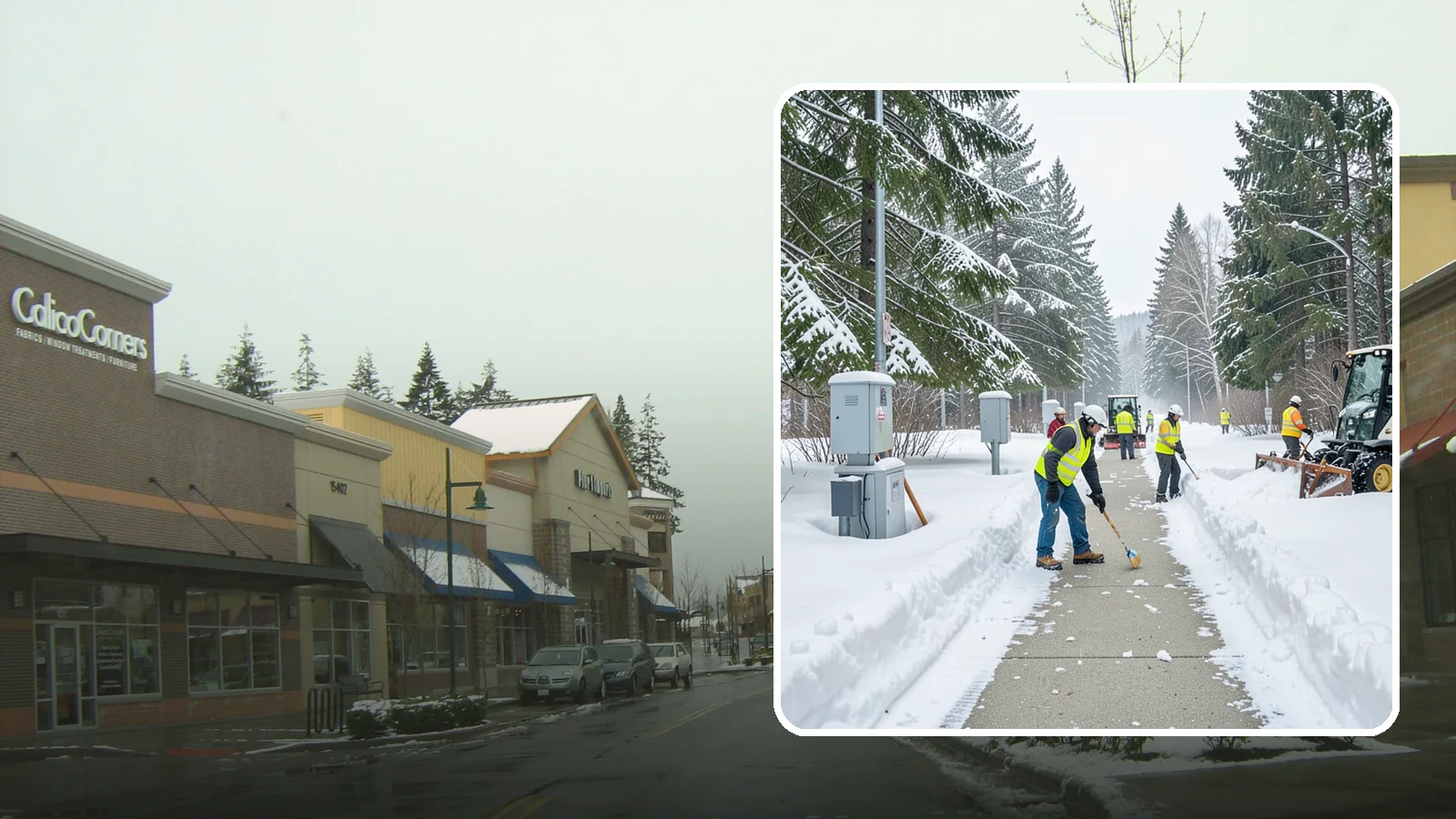 Utility Access Clearing in Mill Creek, Snohomish County, WA - We clear snow from utility panels, meters, shutoffs, and vaults so crews can reach critical systems in any Western Washington...