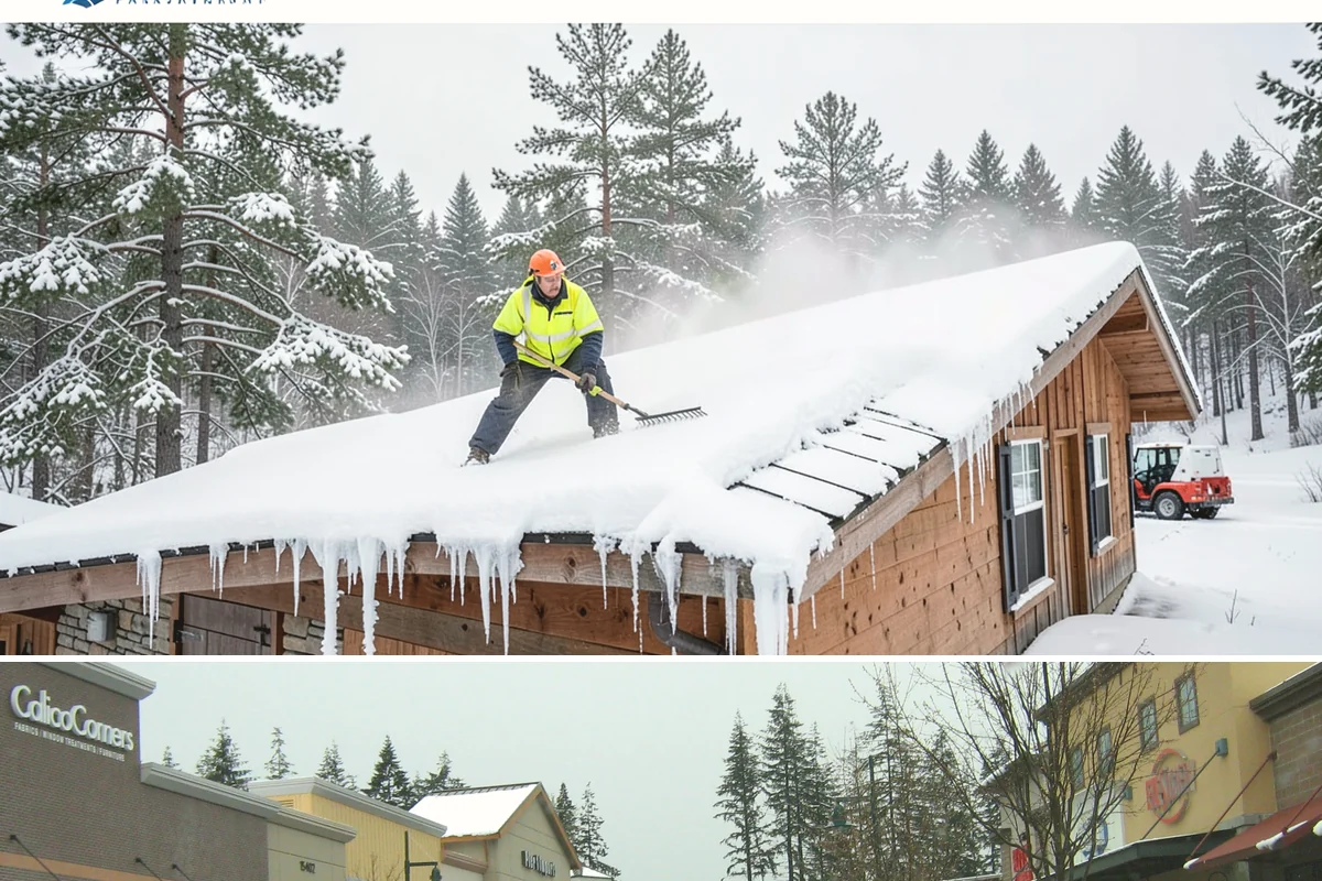 Utility Access Clearing in Mill Creek, Snohomish County, WA - Maintained after each snowfall throughout the winter season so critical access is never blocked.