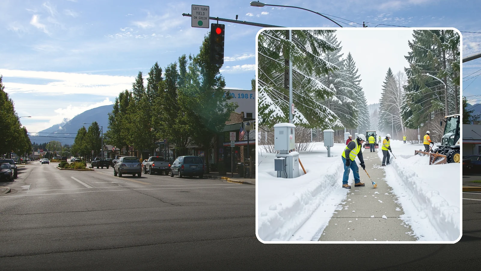 Utility Access Clearing in North Bend, King County, WA - We clear snow from utility panels, meters, shutoffs, and vaults so crews can reach critical systems in any Western Washington...