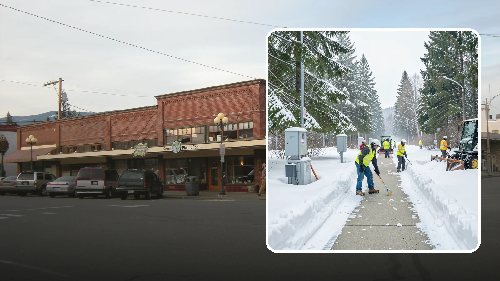 Utility Access Clearing in Sedro-Woolley, Skagit County, WA - We clear snow from utility panels, meters, shutoffs, and vaults so crews can reach critical systems in any Western Washington...