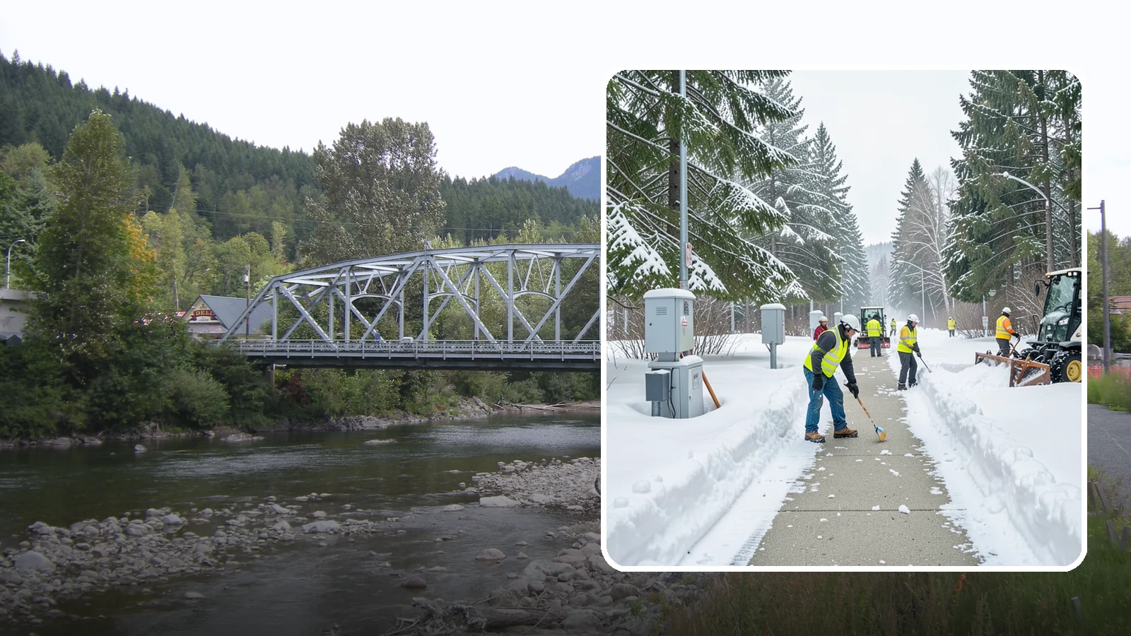 Utility Access Clearing in Skykomish, King County, WA - We clear snow from utility panels, meters, shutoffs, and vaults so crews can reach critical systems in any Western Washington...