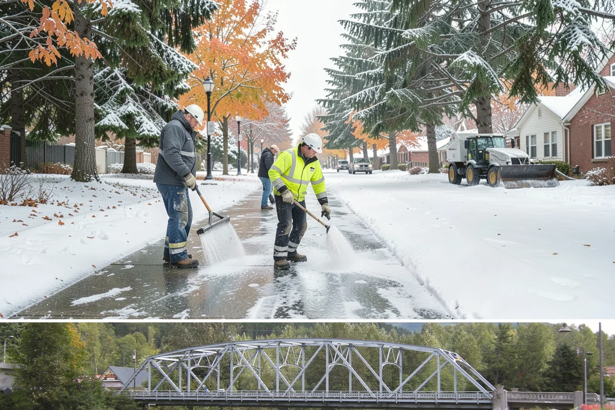 Utility Access Clearing in Skykomish, King County, WA - Maintained after each snowfall throughout the winter season so critical access is never blocked.