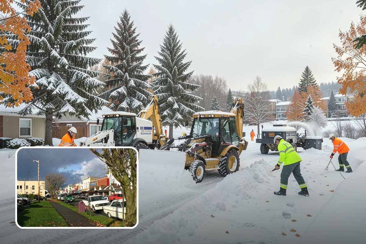UTV Snow Plowing in Arlington, Snohomish County, WA - More pushing power than an ATV