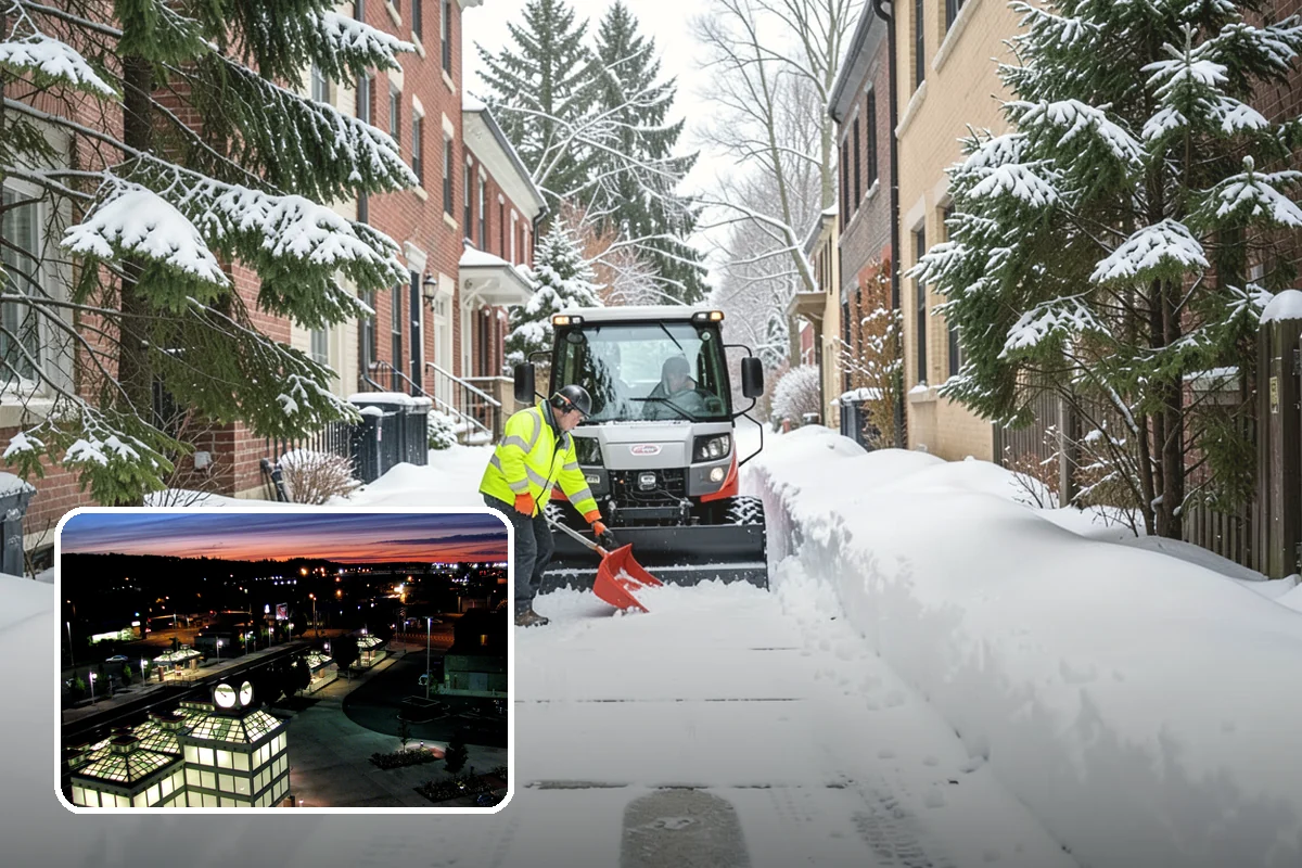 UTV Snow Plowing in Auburn, King County, WA - More pushing power than an ATV