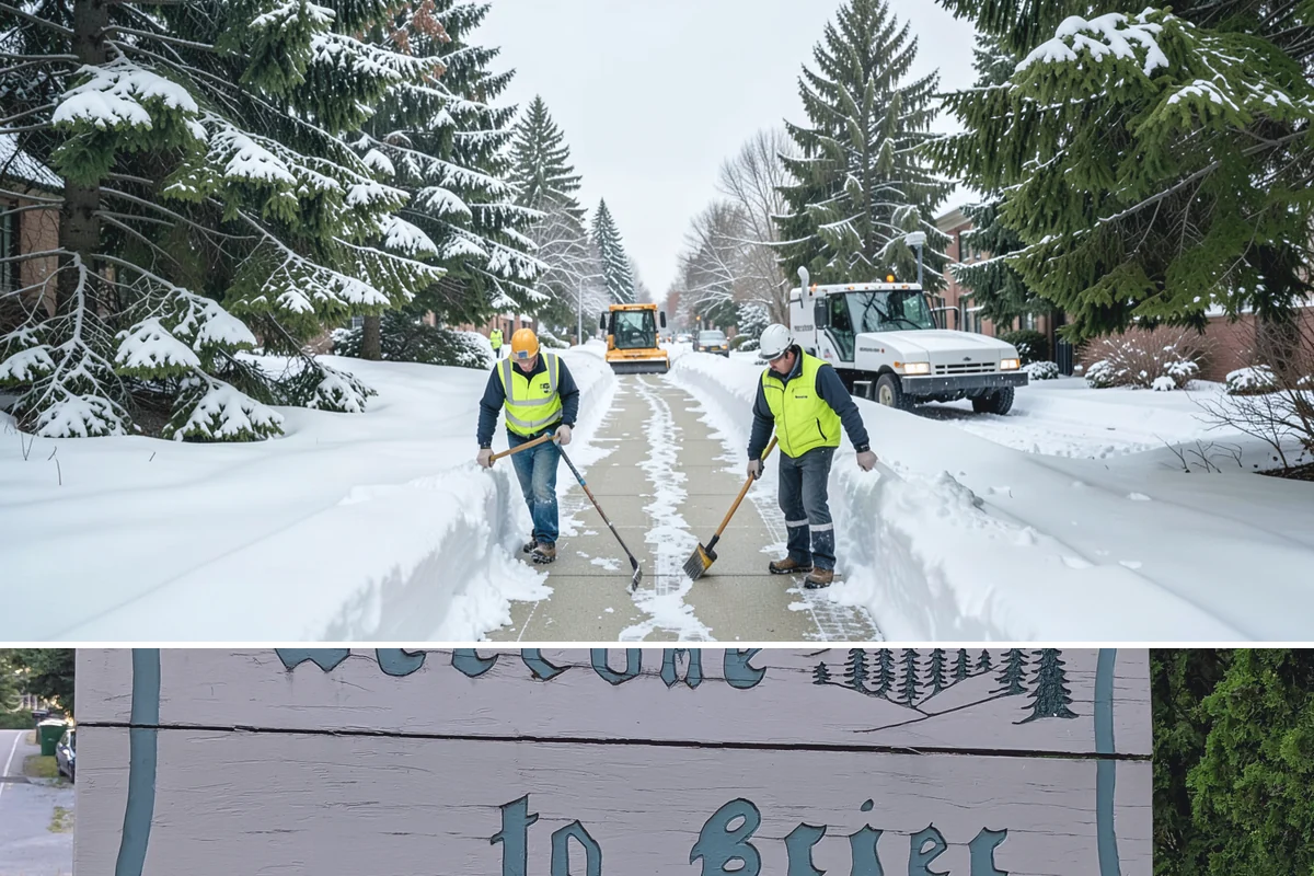 UTV Snow Plowing in Brier, Snohomish County, WA - UTV plowing is in steady demand across the core snow months of December through February.