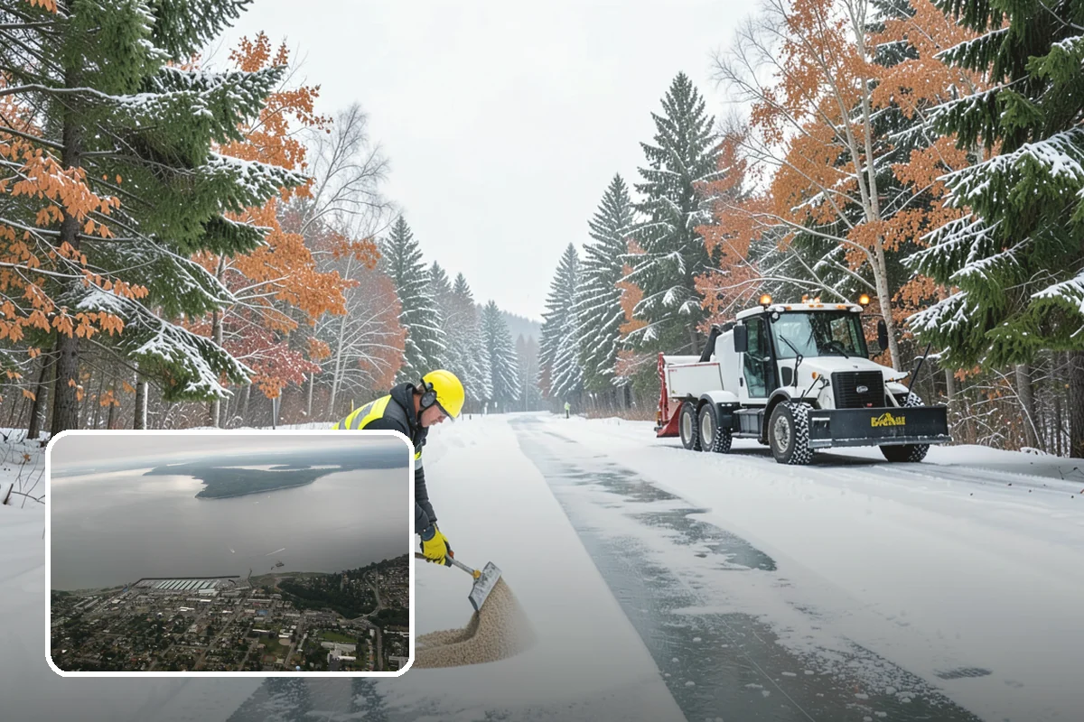 UTV Snow Plowing in Des Moines, King County, WA - More pushing power than an ATV