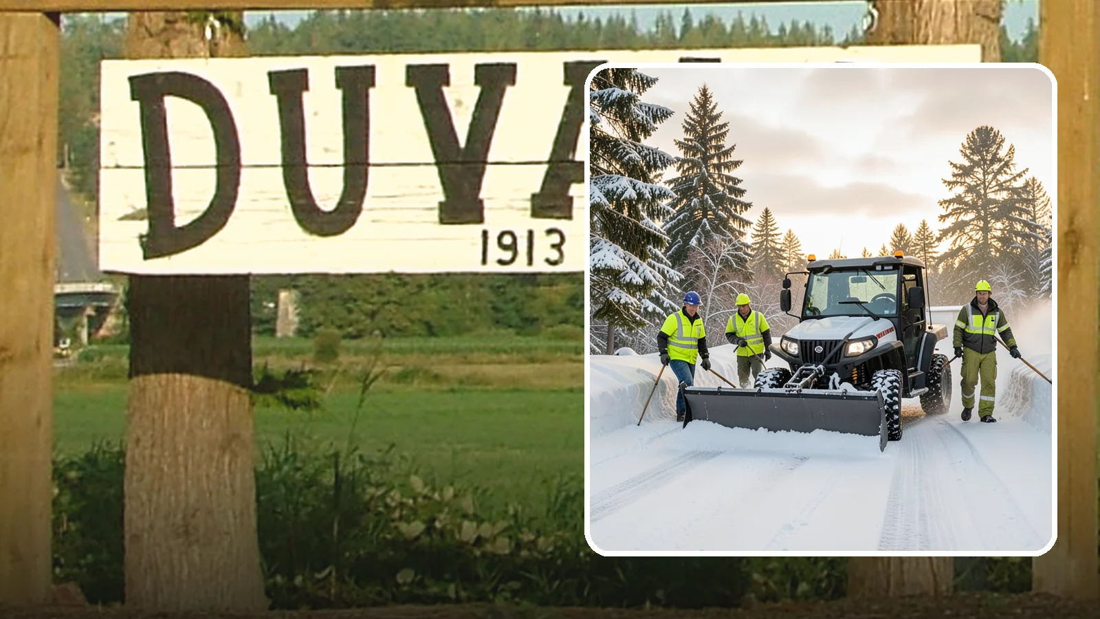 UTV Snow Plowing in Duvall, King County, WA - Our UTV plow units combine maneuverability with more pushing power for medium-sized properties and complexes.