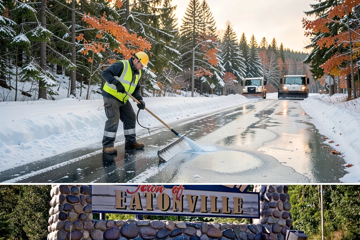 UTV Snow Plowing in Eatonville, Pierce County, WA - UTV plowing is in steady demand across the core snow months of December through February.