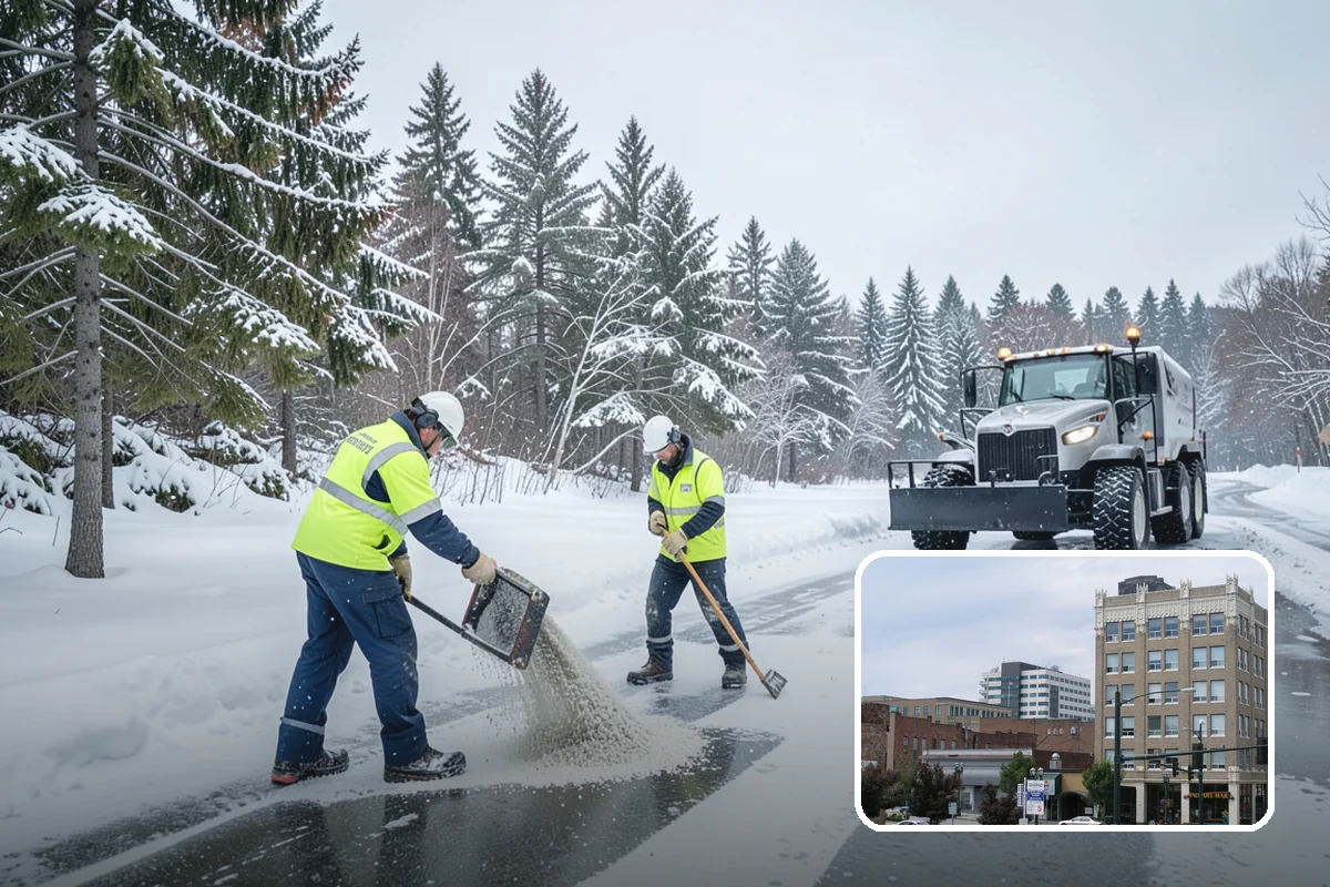 UTV Snow Plowing in Everett, Snohomish County, WA - More pushing power than an ATV