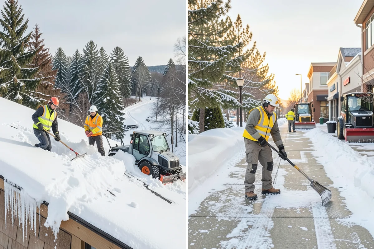 UTV Snow Plowing in Hamilton, Skagit County, WA - Assess the site's access points and snow volume