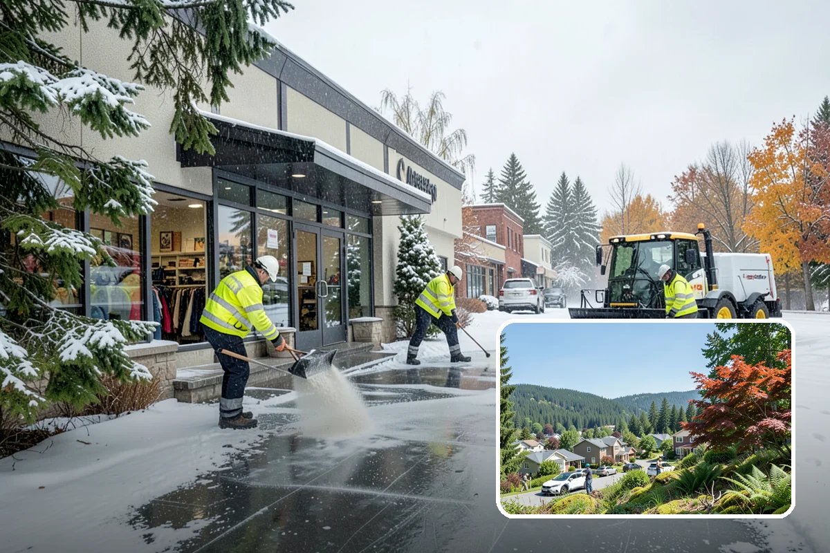 UTV Snow Plowing in Index, Snohomish County, WA - More pushing power than an ATV
