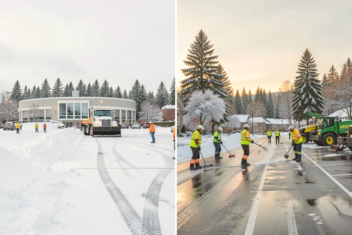 UTV Snow Plowing in Index, Snohomish County, WA - Assess the site's access points and snow volume