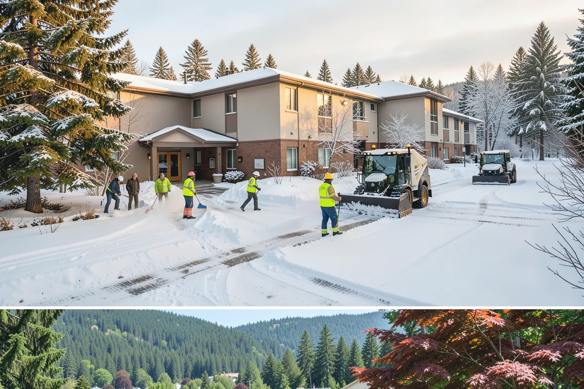 UTV Snow Plowing in Index, Snohomish County, WA - UTV plowing is in steady demand across the core snow months of December through February.