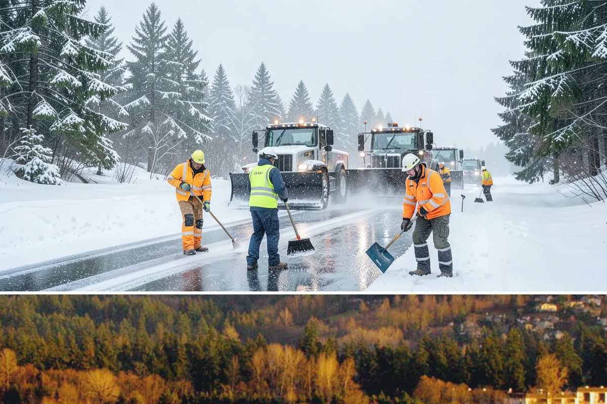 UTV Snow Plowing in Kenmore, King County, WA - UTV plowing is in steady demand across the core snow months of December through February.
