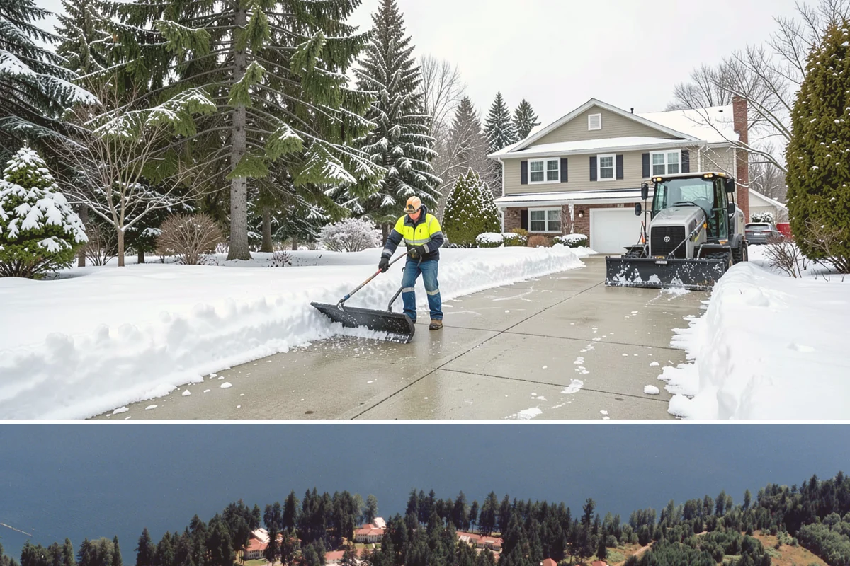 UTV Snow Plowing in Lakewood, Pierce County, WA - UTV plowing is in steady demand across the core snow months of December through February.