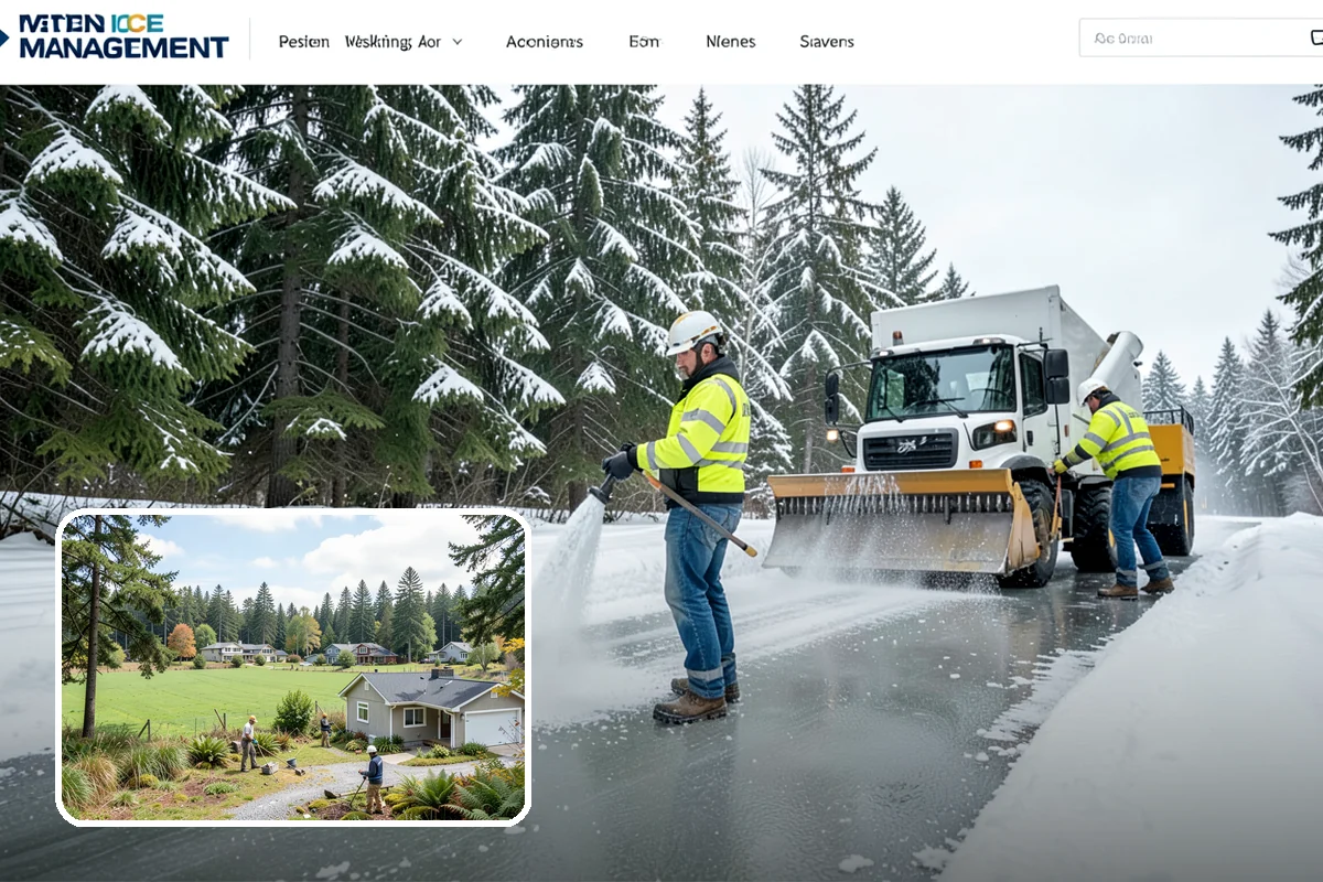 UTV Snow Plowing in Lyman, Skagit County, WA - More pushing power than an ATV