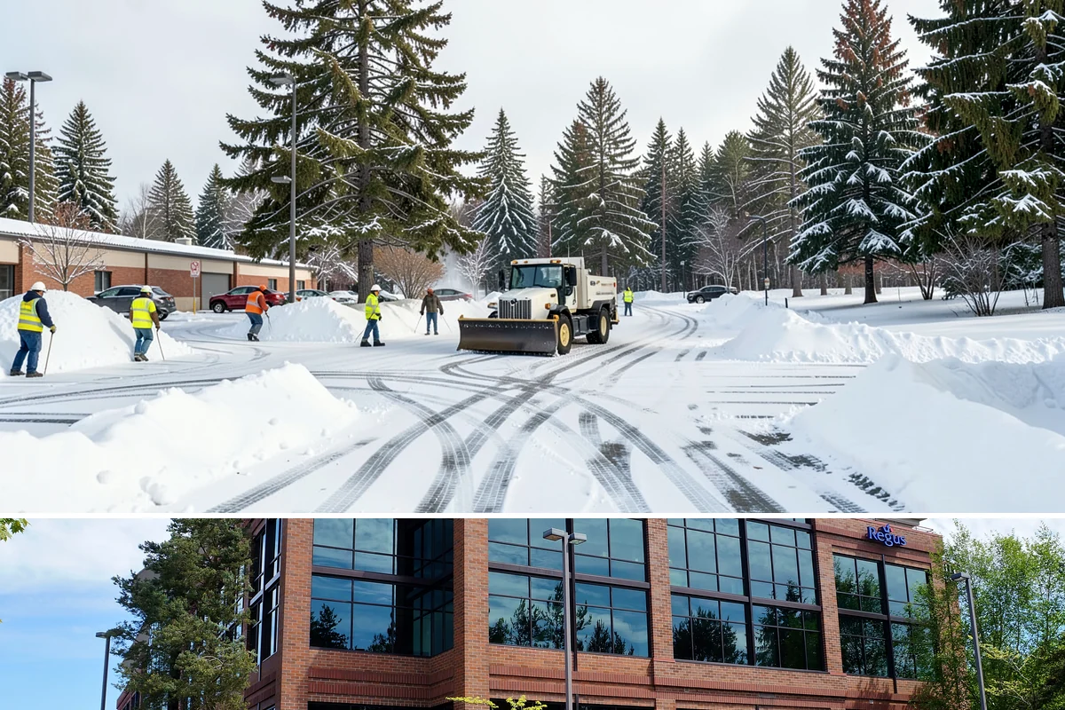 UTV Snow Plowing in Mountlake Terrace, Snohomish County, WA - UTV plowing is in steady demand across the core snow months of December through February.