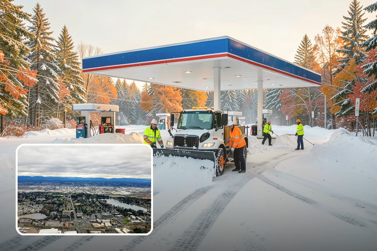 UTV Snow Plowing in SeaTac, King County, WA - More pushing power than an ATV