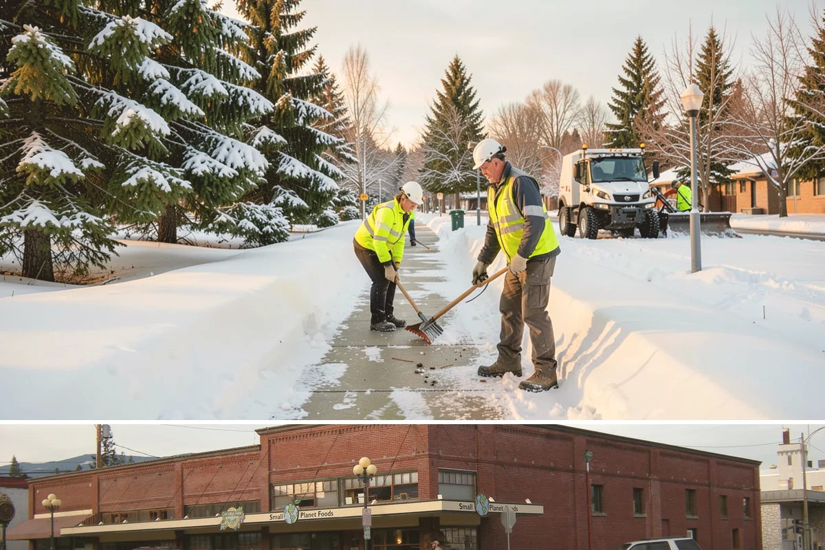 UTV Snow Plowing in Sedro-Woolley, Skagit County, WA - UTV plowing is in steady demand across the core snow months of December through February.