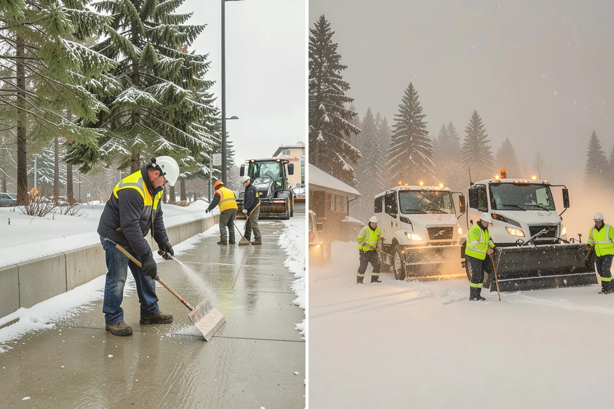 V-Plow Service in Algona, King County, WA - Set the blade to a V to break into deep or packed snow