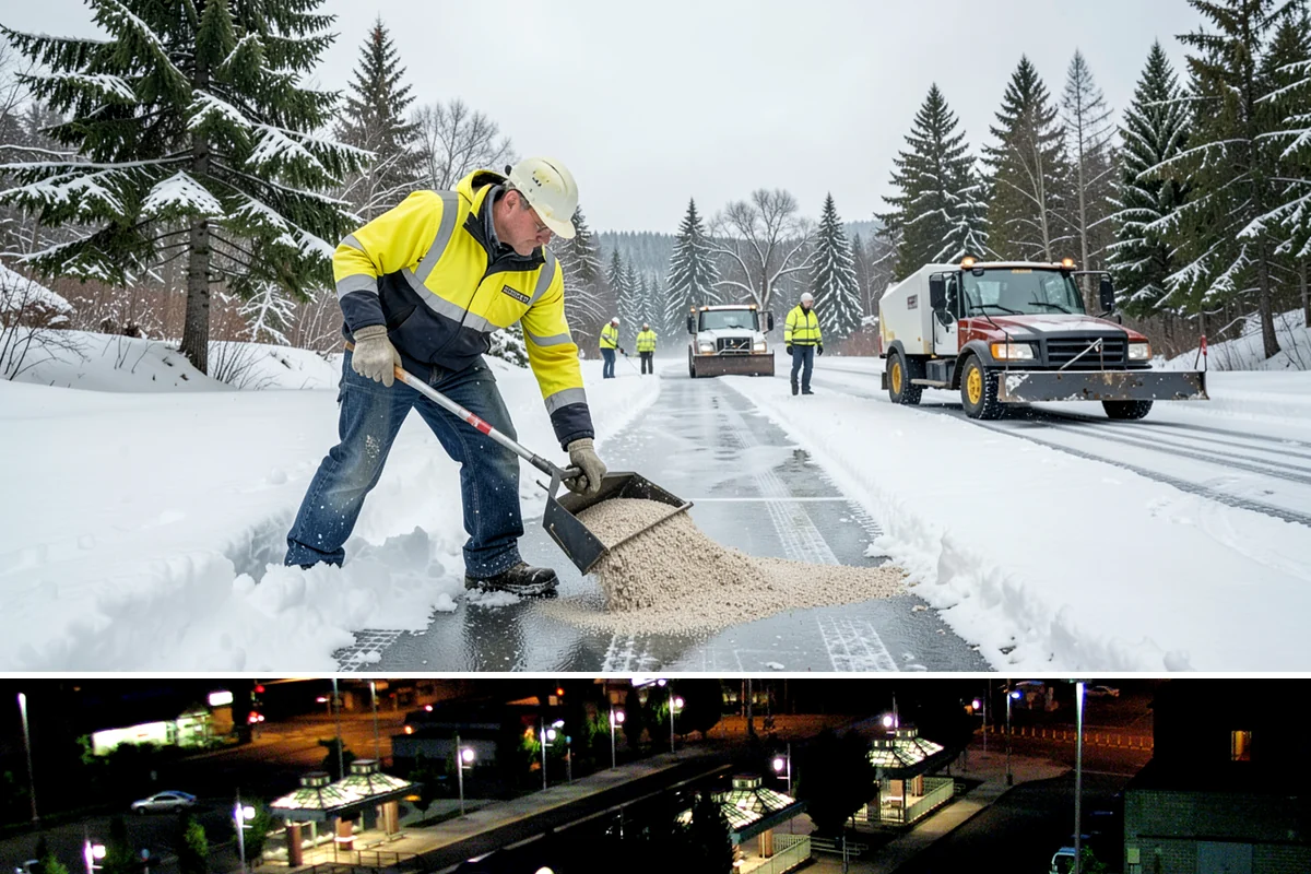 V-Plow Service in Auburn, King County, WA - V-plow service is most valuable after heavy accumulation and drifting events from December through February.