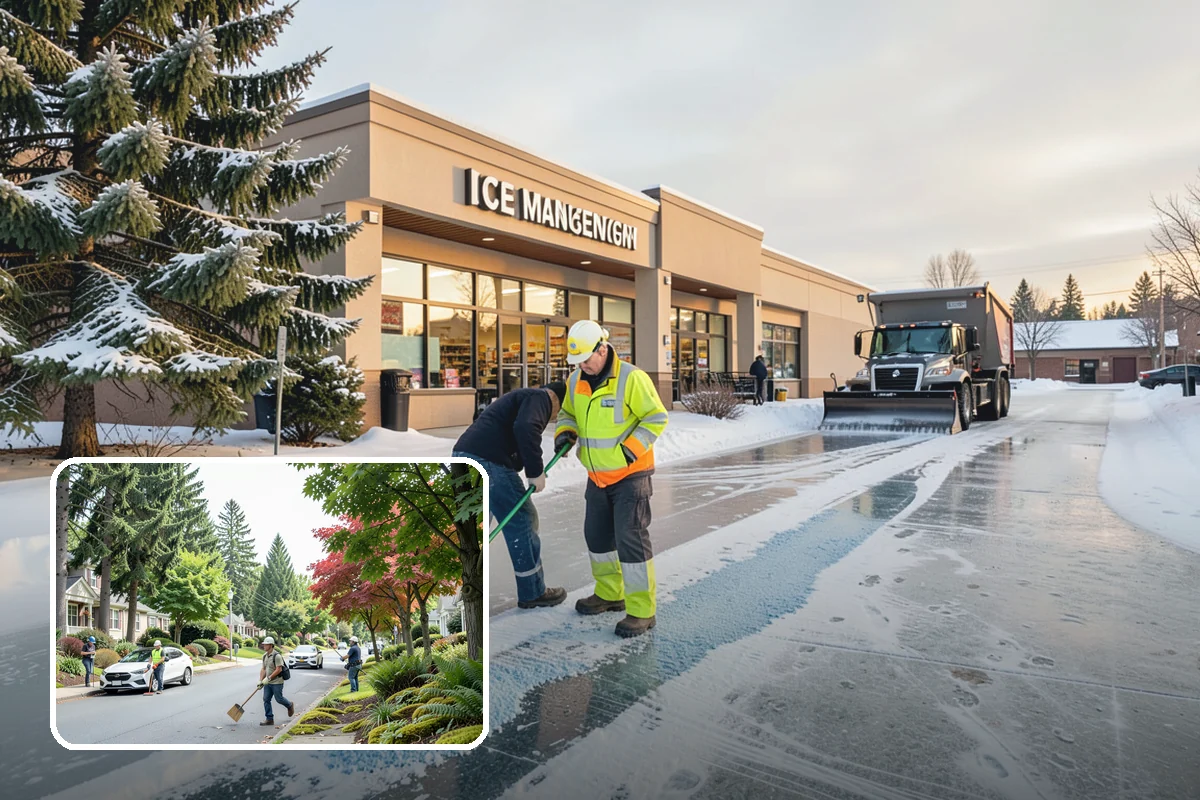 V-Plow Service in Beaux Arts Village, King County, WA - Pointed blade that penetrates deep drifts and packed snow