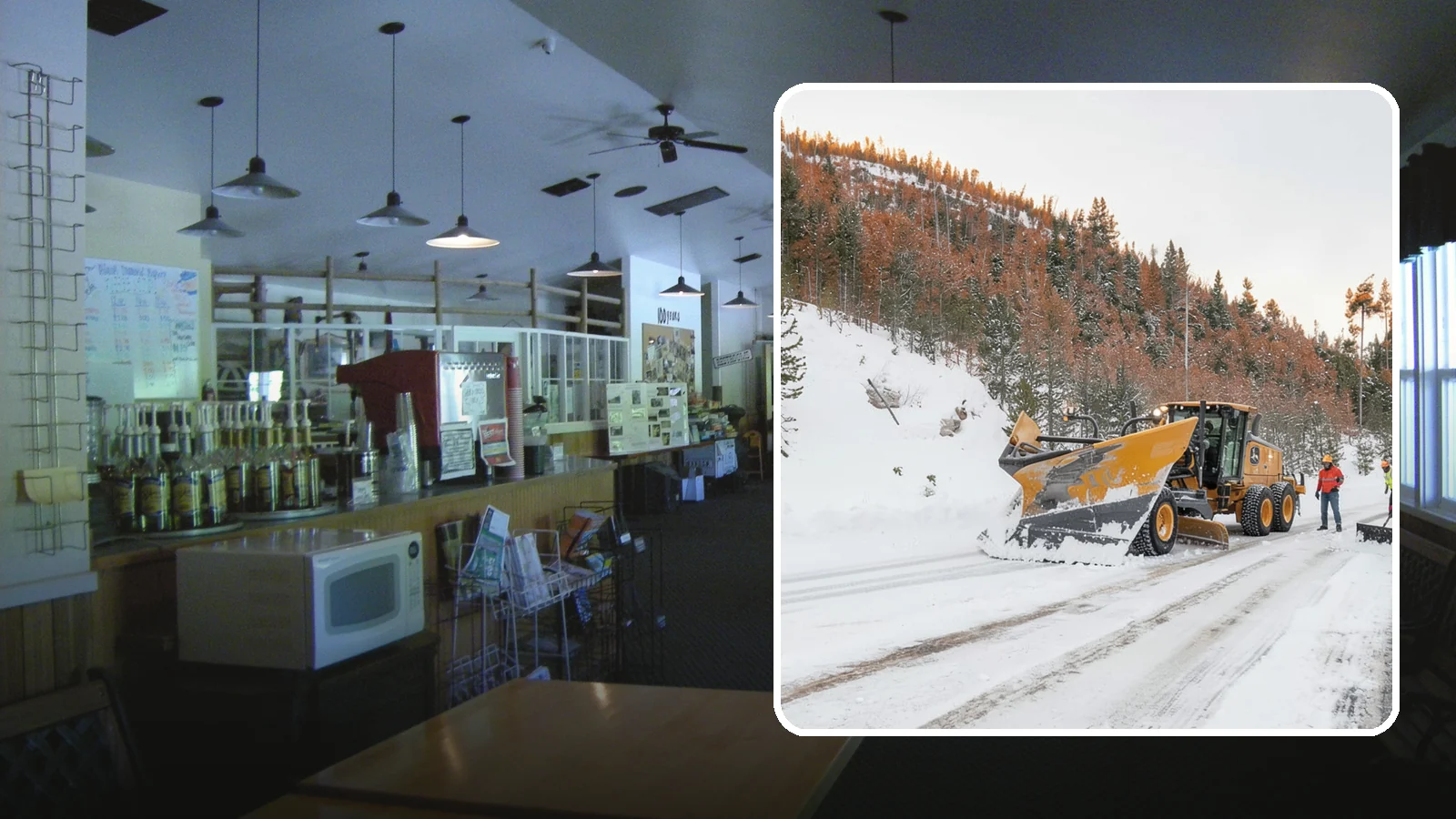 V-Plow Service in Black Diamond, King County, WA - Our V-plows break through deep drifts and packed snow that flat blades struggle to penetrate.