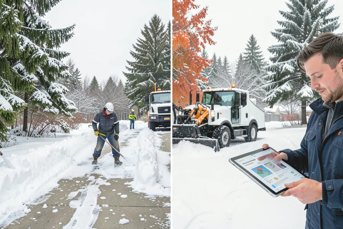 V-Plow Service in Black Diamond, King County, WA - Set the blade to a V to break into deep or packed snow