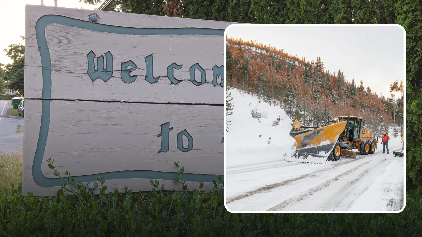 V-Plow Service in Brier, Snohomish County, WA - Our V-plows break through deep drifts and packed snow that flat blades struggle to penetrate.