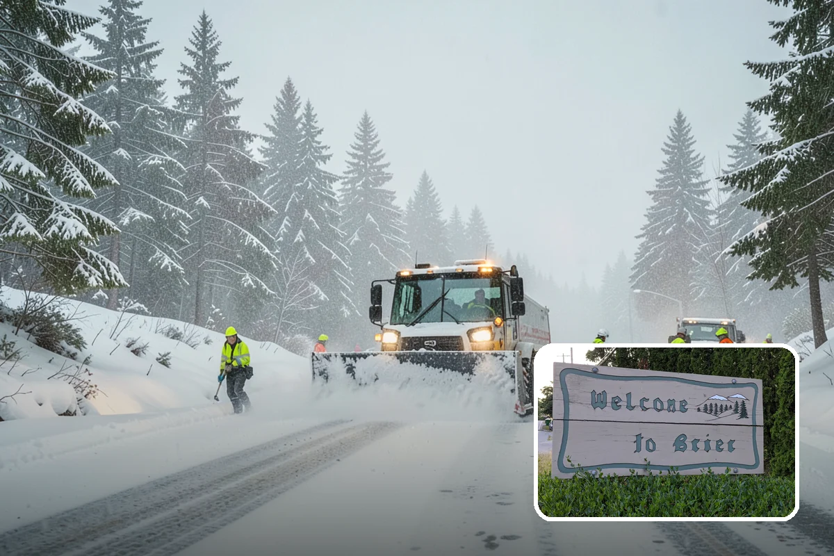 V-Plow Service in Brier, Snohomish County, WA - Pointed blade that penetrates deep drifts and packed snow