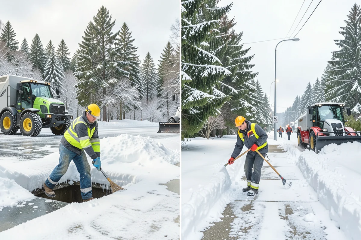 V-Plow Service in Carnation, King County, WA - Set the blade to a V to break into deep or packed snow