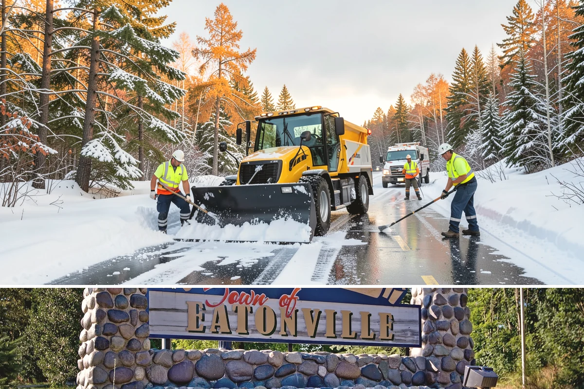 V-Plow Service in Eatonville, Pierce County, WA - V-plow service is most valuable after heavy accumulation and drifting events from December through February.