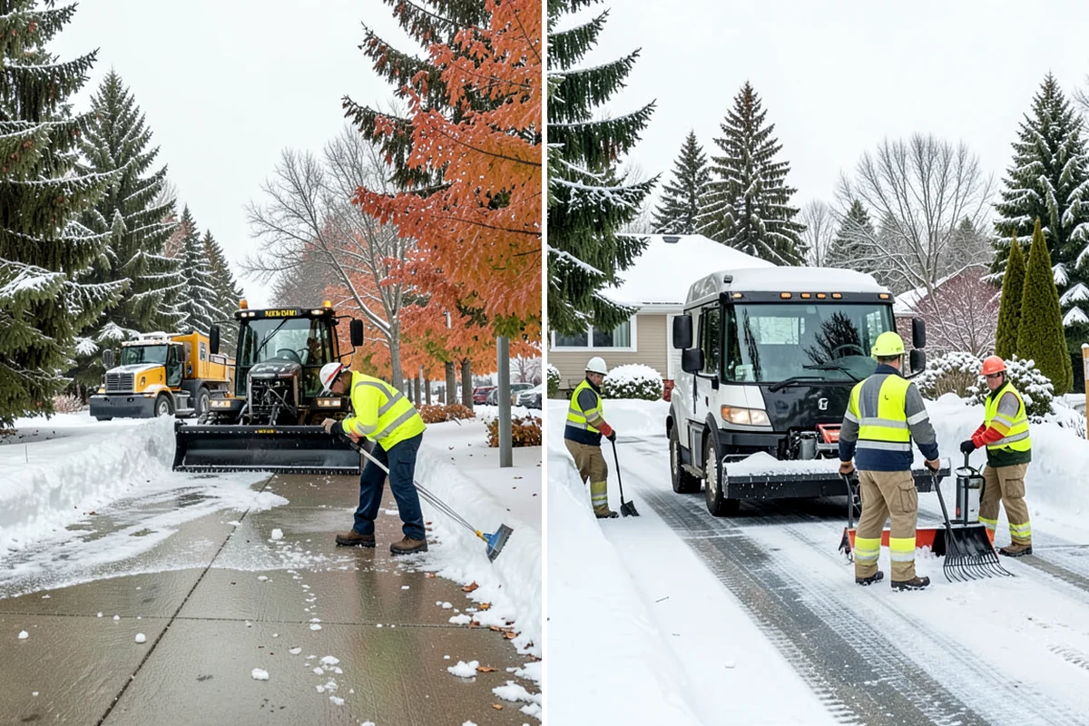 V-Plow Service in Everett, Snohomish County, WA - Set the blade to a V to break into deep or packed snow