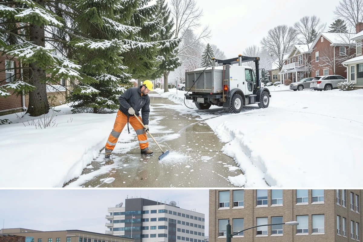 V-Plow Service in Everett, Snohomish County, WA - V-plow service is most valuable after heavy accumulation and drifting events from December through February.