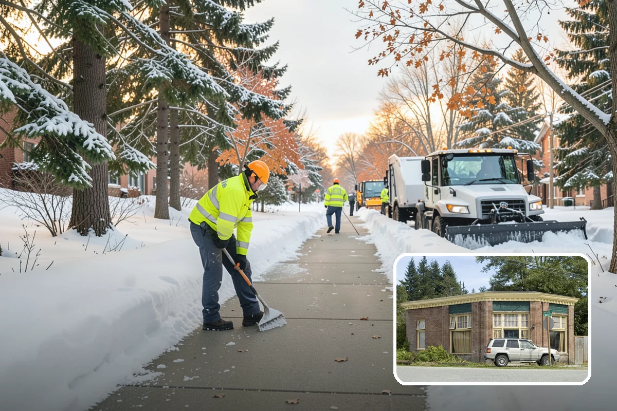 V-Plow Service in Hamilton, Skagit County, WA - Pointed blade that penetrates deep drifts and packed snow